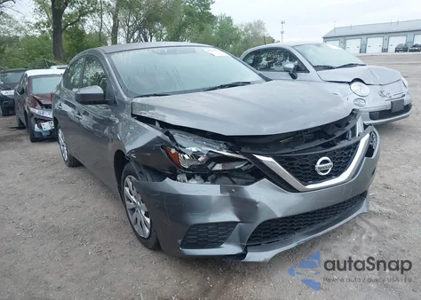 2017 Nissan Sentra S из США, поврежденный, VIN 3N1AB7AP6HY265674